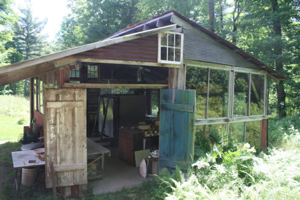 Kiln shed
